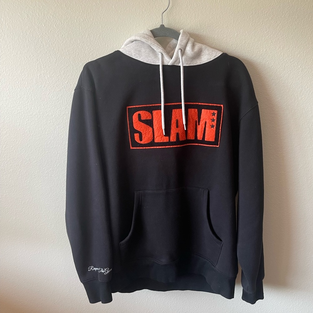 Slam basketball highlight channel hoodie.